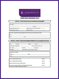 Tenant Forms